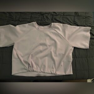 Light purple Short Sleeve Top